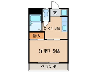 ササキビルの物件間取画像